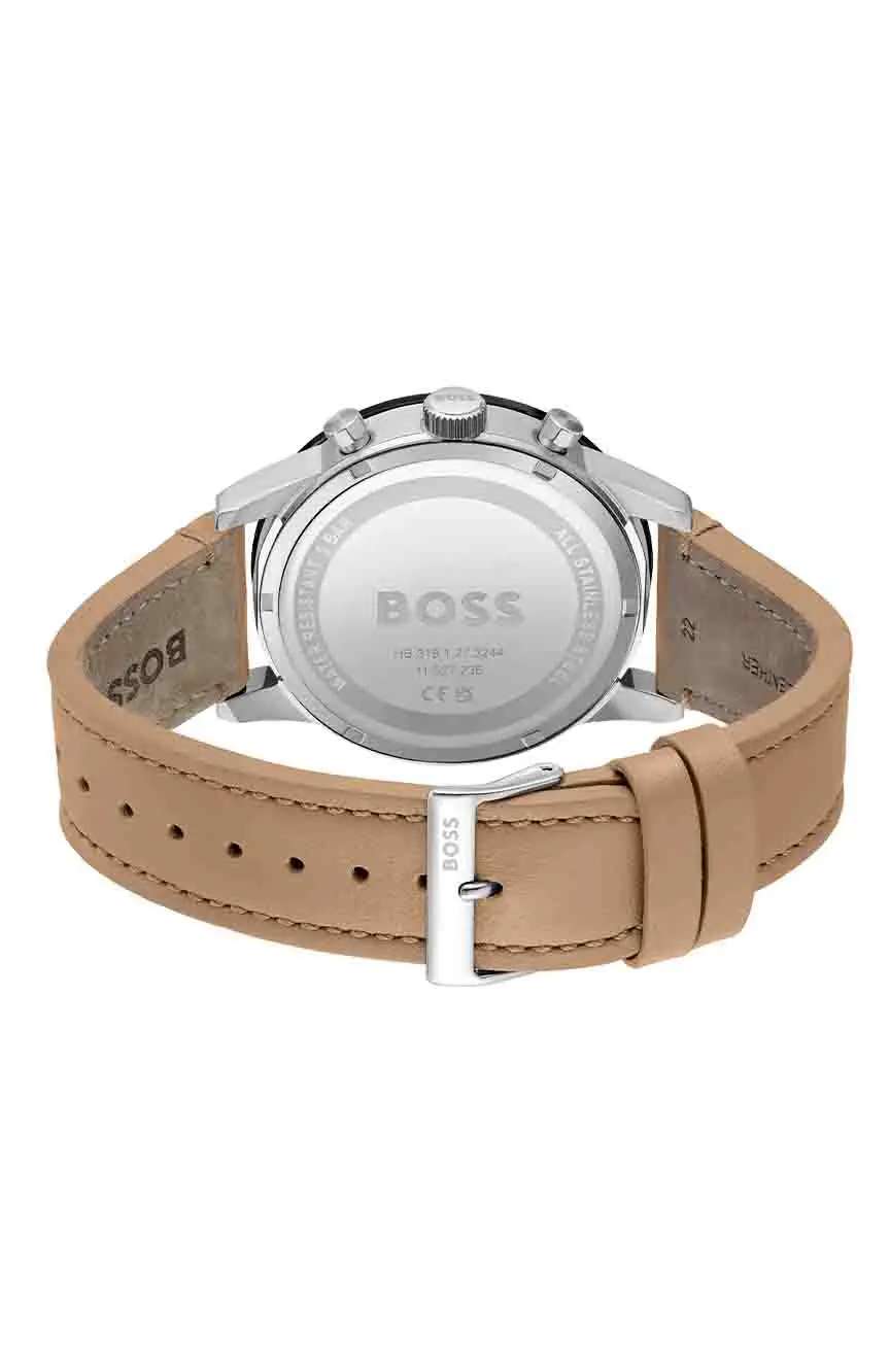 Hugo Boss Hugo Boss Mens Quartz Leather