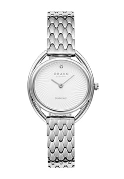 Obaku Women Analog Stainless Steel Watch