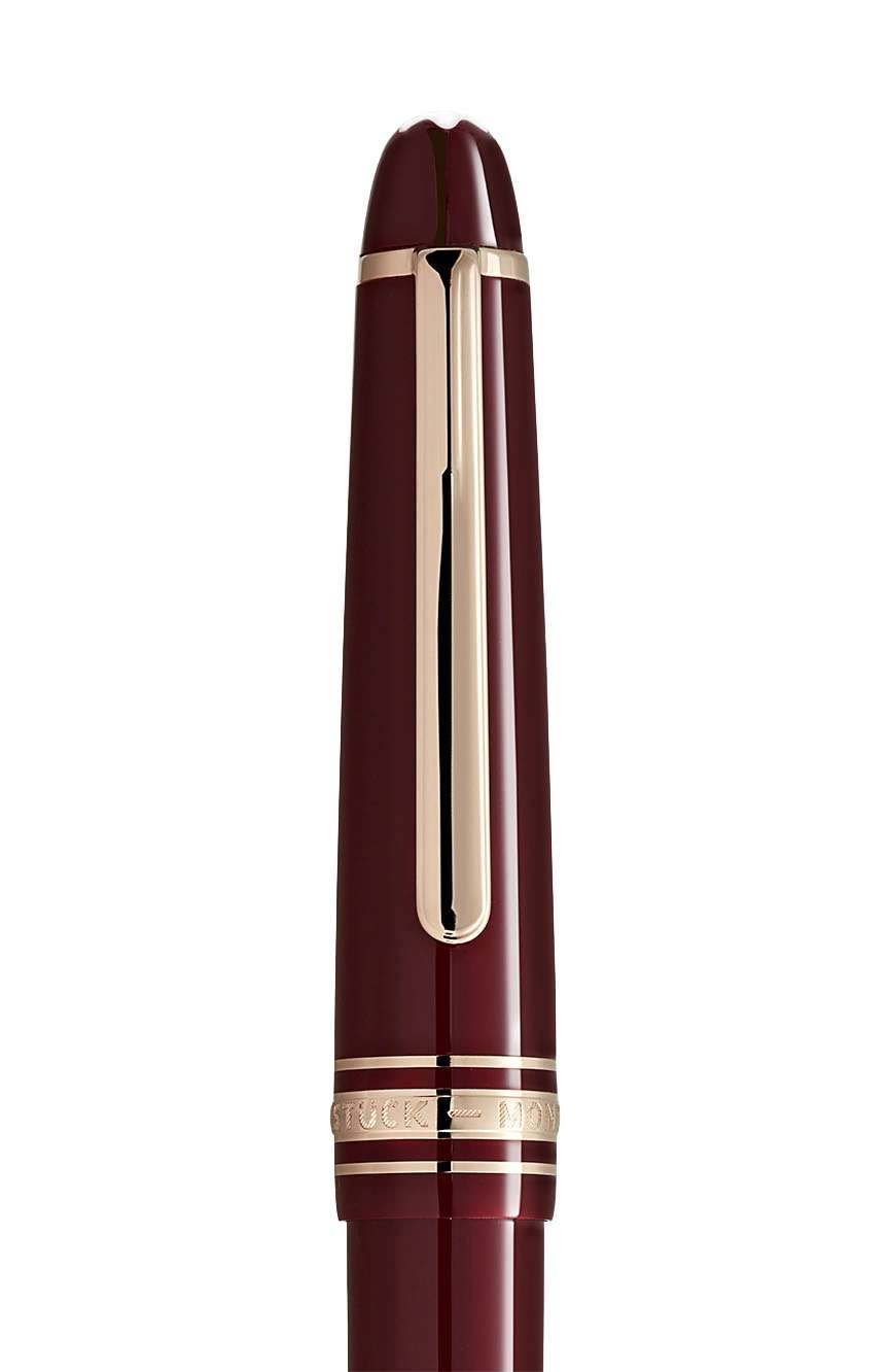 Montblanc Meisterstuck Burgundy Red Classique Rollerball