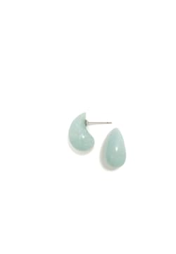 Pertegaz Sterling Silver Aventurine Stud Earrings