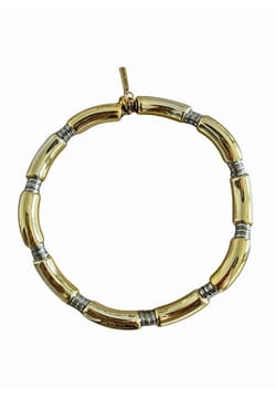 Colette Market Big tube gold necklace