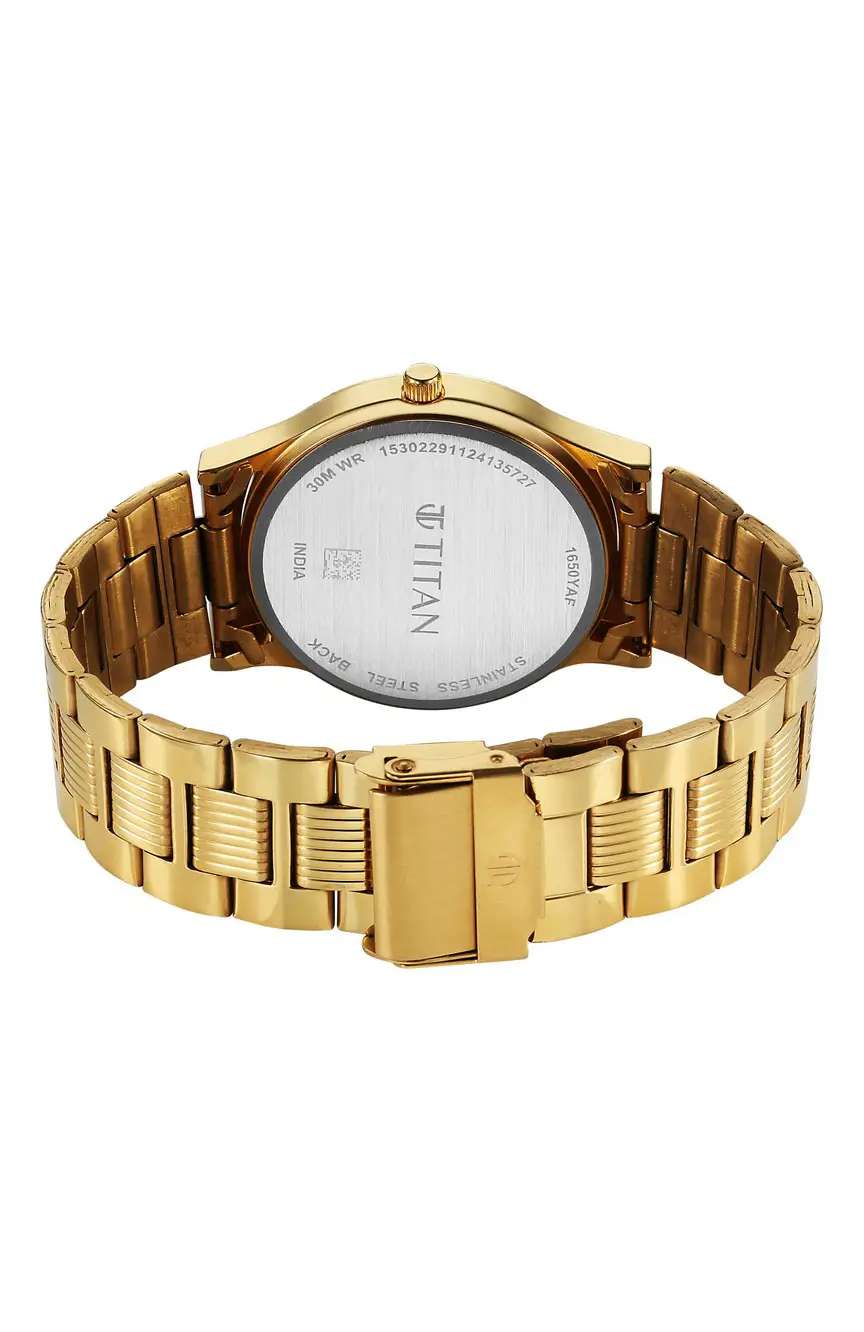 تيتان ساعة تيتان بميناء أسود للرجال