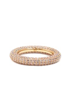 Izabel Display Colorful Ring Beige Gold