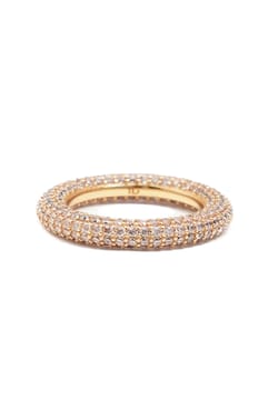 Izabel Display Colorful Ring Beige Gold