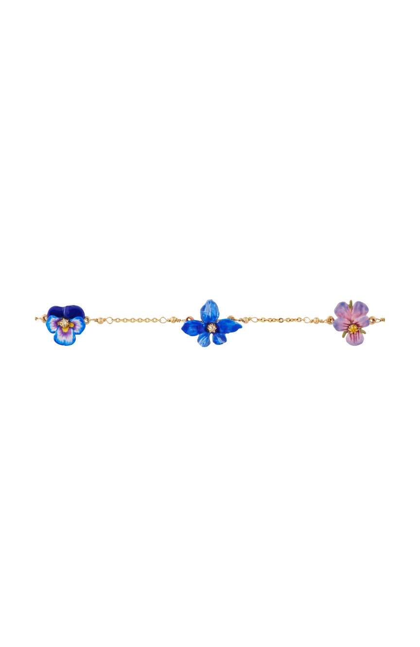 Les Nereides Thousand Pansies Bracelet