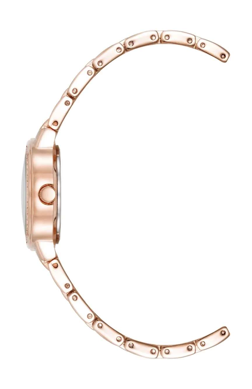 آن كلاين ساعة انالوج بسوار معدني للنساء