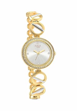Titan Raga Viva Silver Dial Women Watch With Metal Strap