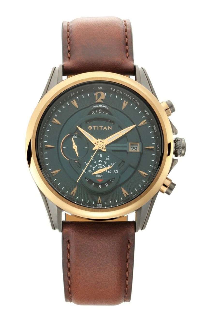 Titan Men's Maritime Pro Lateen Sail Chronograph Watch