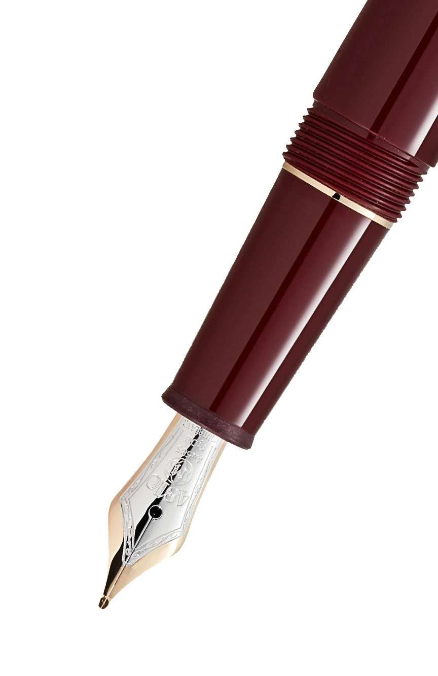 Montblanc Meisterstuck Burgundy Red Classique Fountain Pen