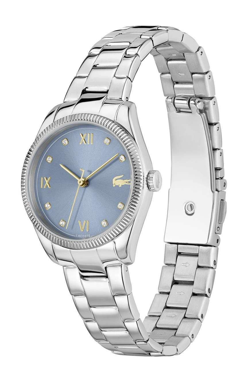Lacoste Women Parisienne Round Stainless Steel 30 mm