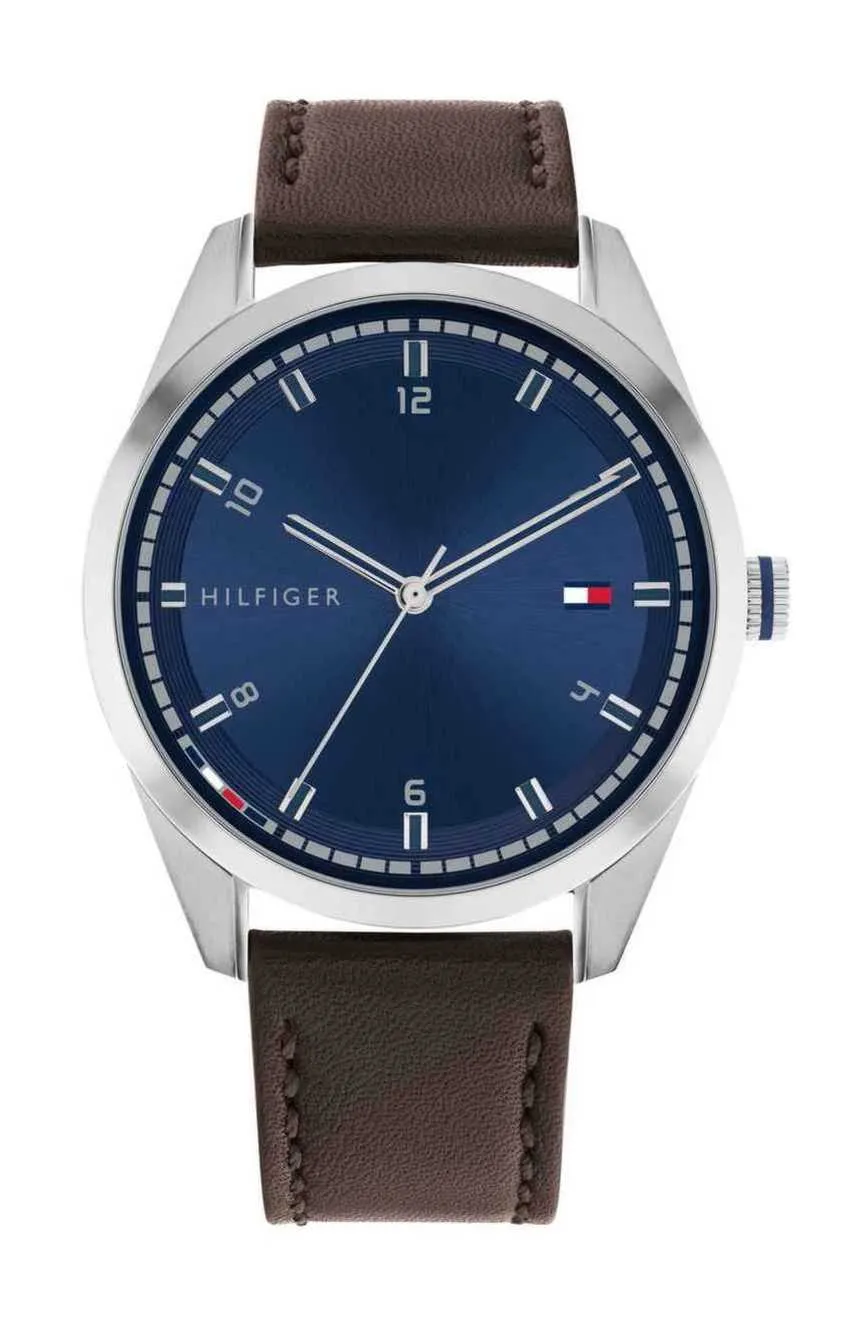 

Tommy Hilfiger | men Tommy Hilfiger Griffin Mens Calfskin Leather Quartz Watch 1710458