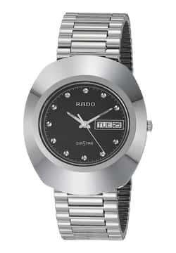 Rado ساعة يد رجالية أوريجنال بتقنية الكوارتز