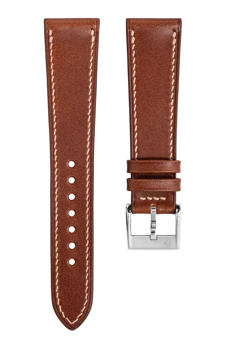 Delugs Leather - Chestnut Buttero Slim Strap