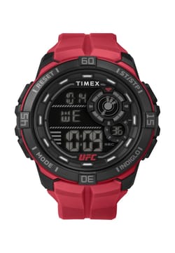 Timex Ufc Rush 52Mm Pu Strap Watch