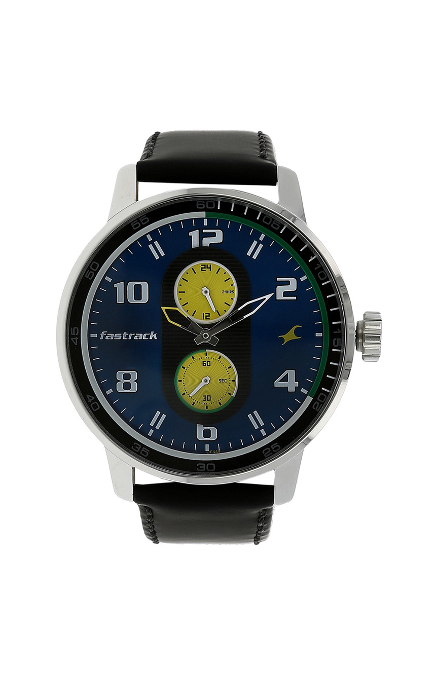 Fastrack Men's Quartz Leather | RivoliShop.com