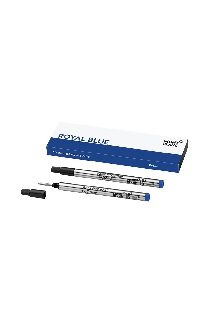 

Montblanc | 2 Rollerball LeGrand Refills Broad, Royal Blue