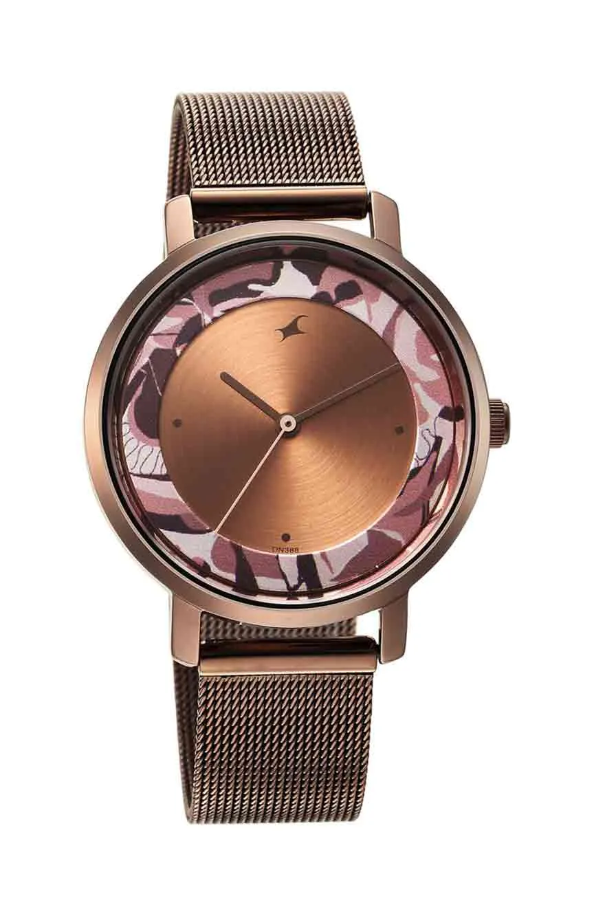 

Titan | Fastrack Urban Camo Brown Dial Watch for Girls