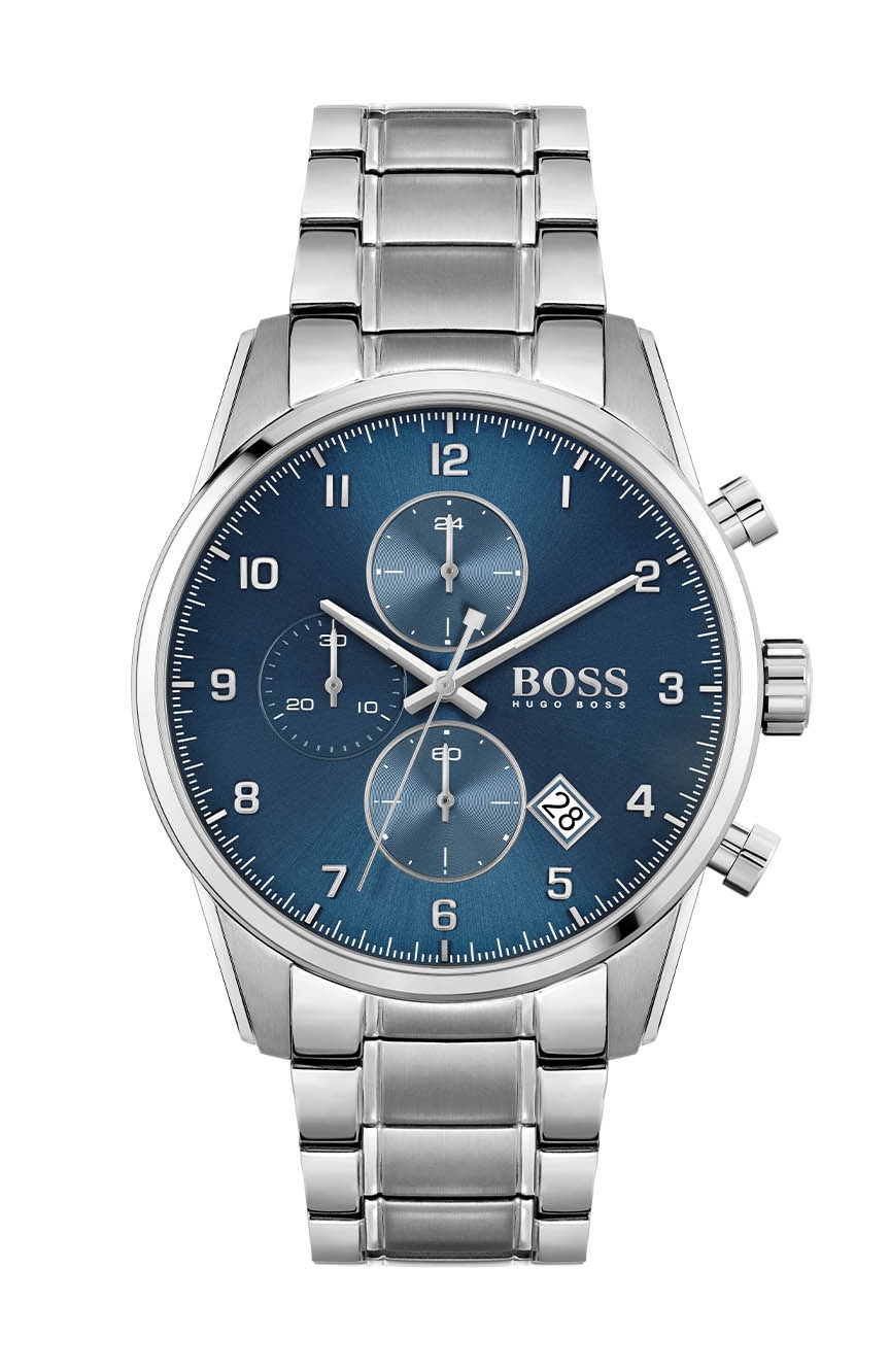 Boss watch blue top face