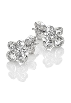 Hot Diamonds Tender Cluster Earrings
