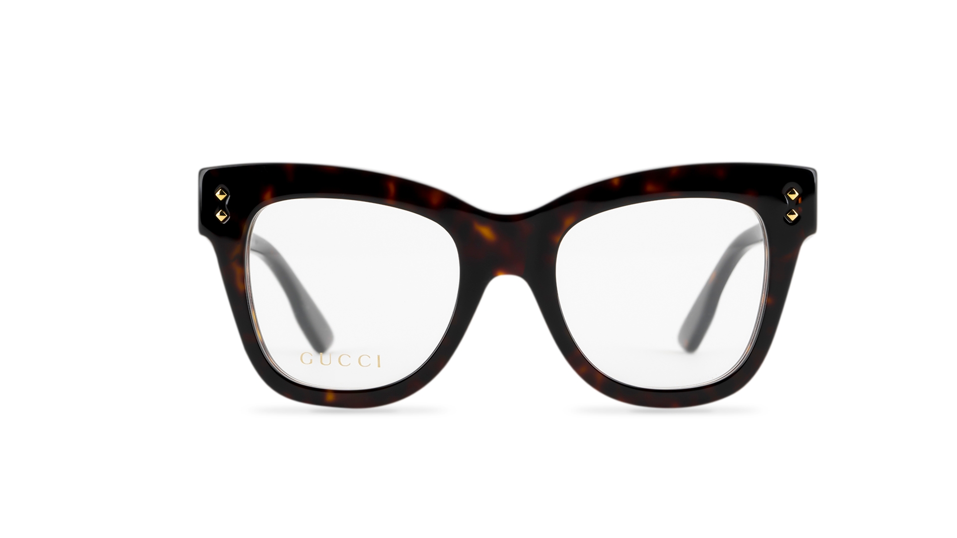 Gucci havana clearance sunglasses cat eye