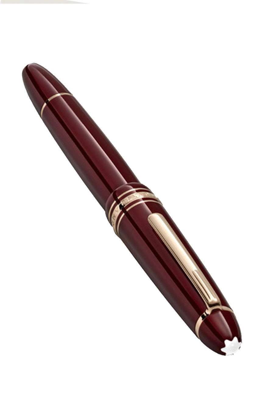 Montblanc Meisterstuck Burgundy Red LeGrand Fountain Pen