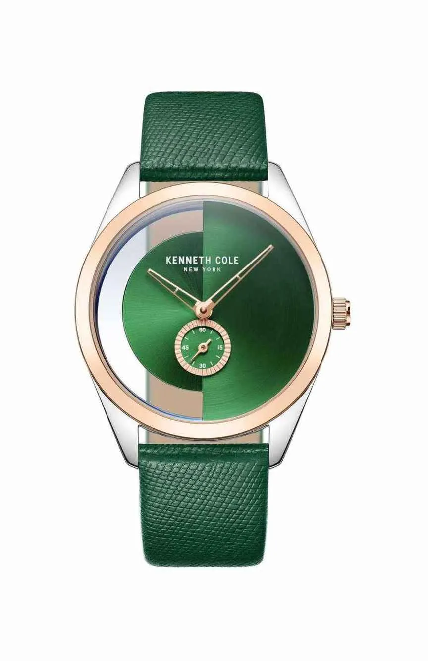 

Kenneth Cole | Kenneth Cole Womens Leather Quartz Watch KCWLA2223107