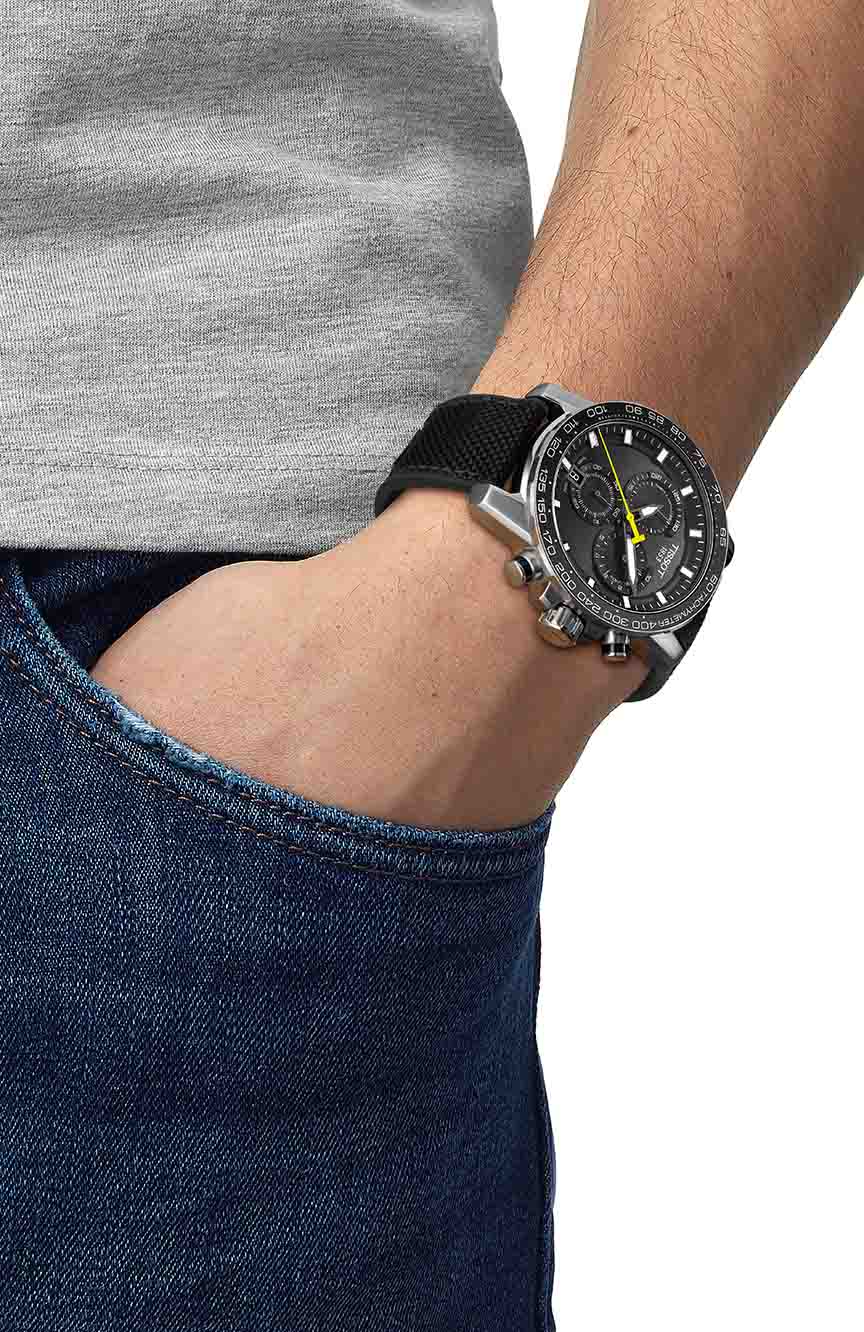 تيسو ساعة اليد سوبر سبورت