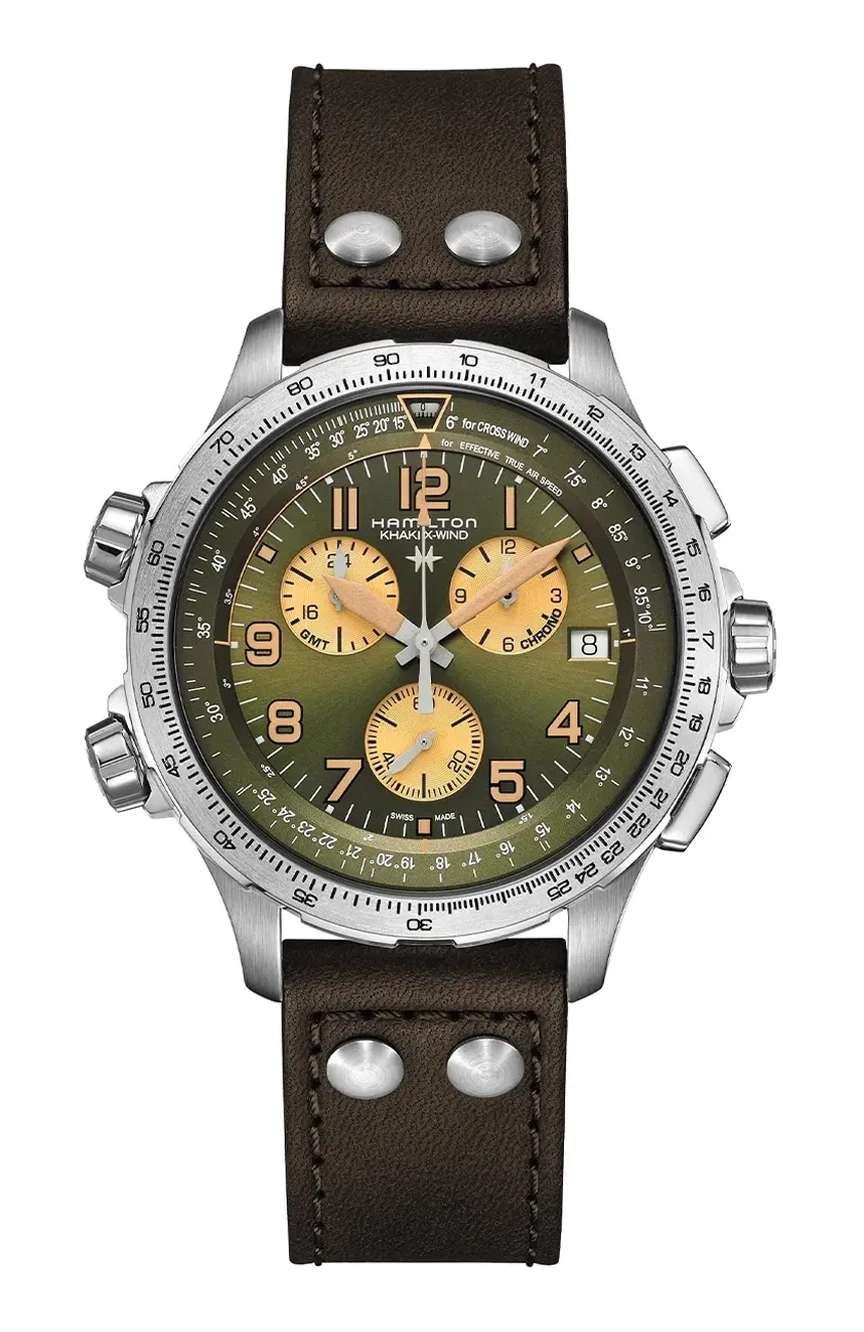 Hamilton Khaki Aviation X-Wind GMT Chrono Quartz