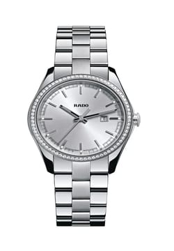 Rado HyperChrome Silver Dial Diamond Ladies Watch