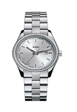 Rado HyperChrome Silver Dial Diamond Ladies Watch