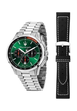 MASERATI Men Steel Quartz Watch