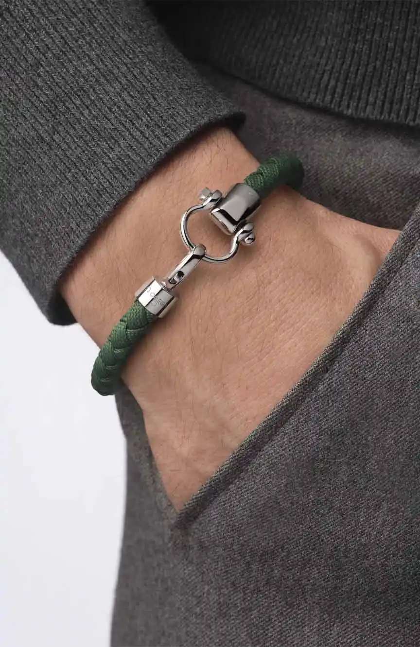 أوميغا سوار نايلون بمشبك ستانلس ستيل