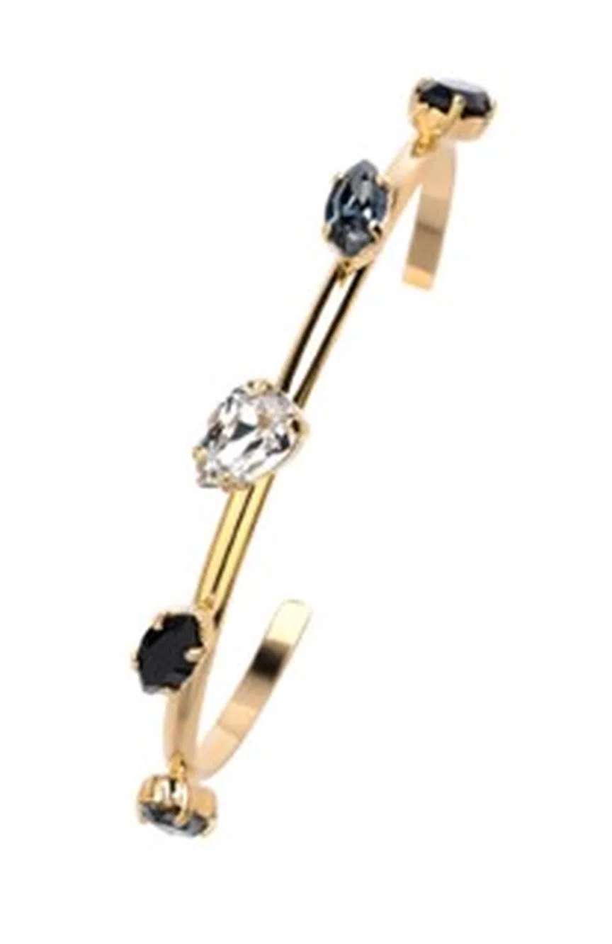 Andrea Marazzini Tokyo new jet multi crystal cuff