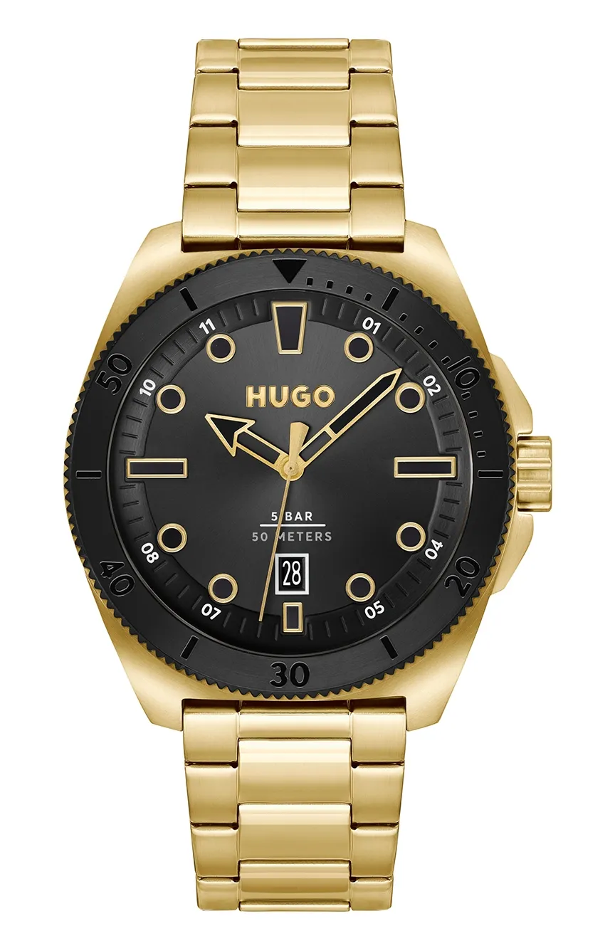 

Hugo | men HUGO MENS QUARTZ STAINLESS STEEL WATCH - 1530304