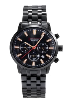Cruiser Gents Black Stainless Steel watch