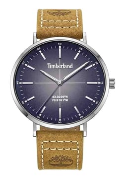 Timberland ساعة كوارتز بسوار جلد للرجال
