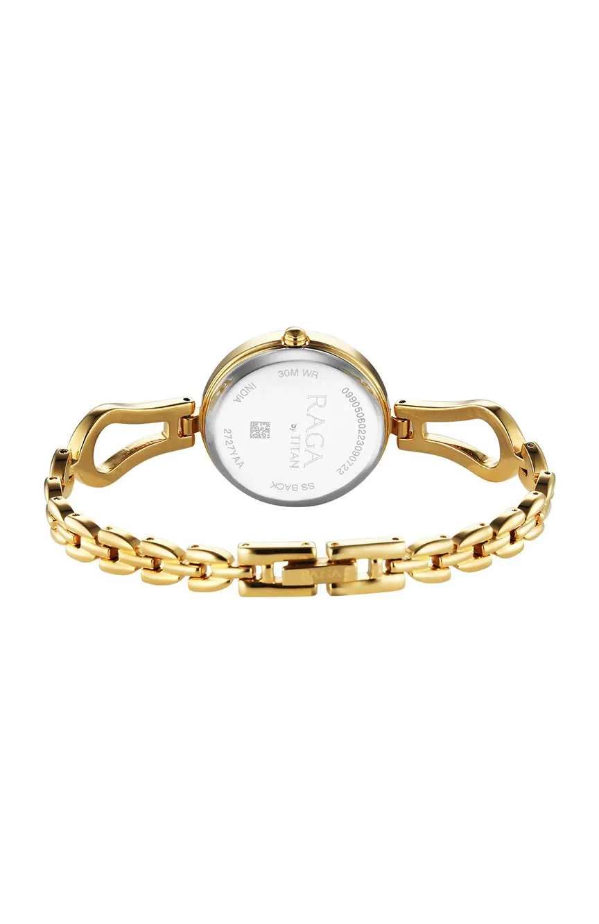 Titan Raga Champagne Dial Watch for Women
