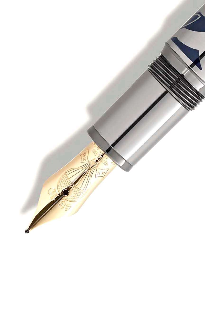 Montblanc Meisterstuck Around The World In 80 Days Solitaire Legrand Fountain Pen
