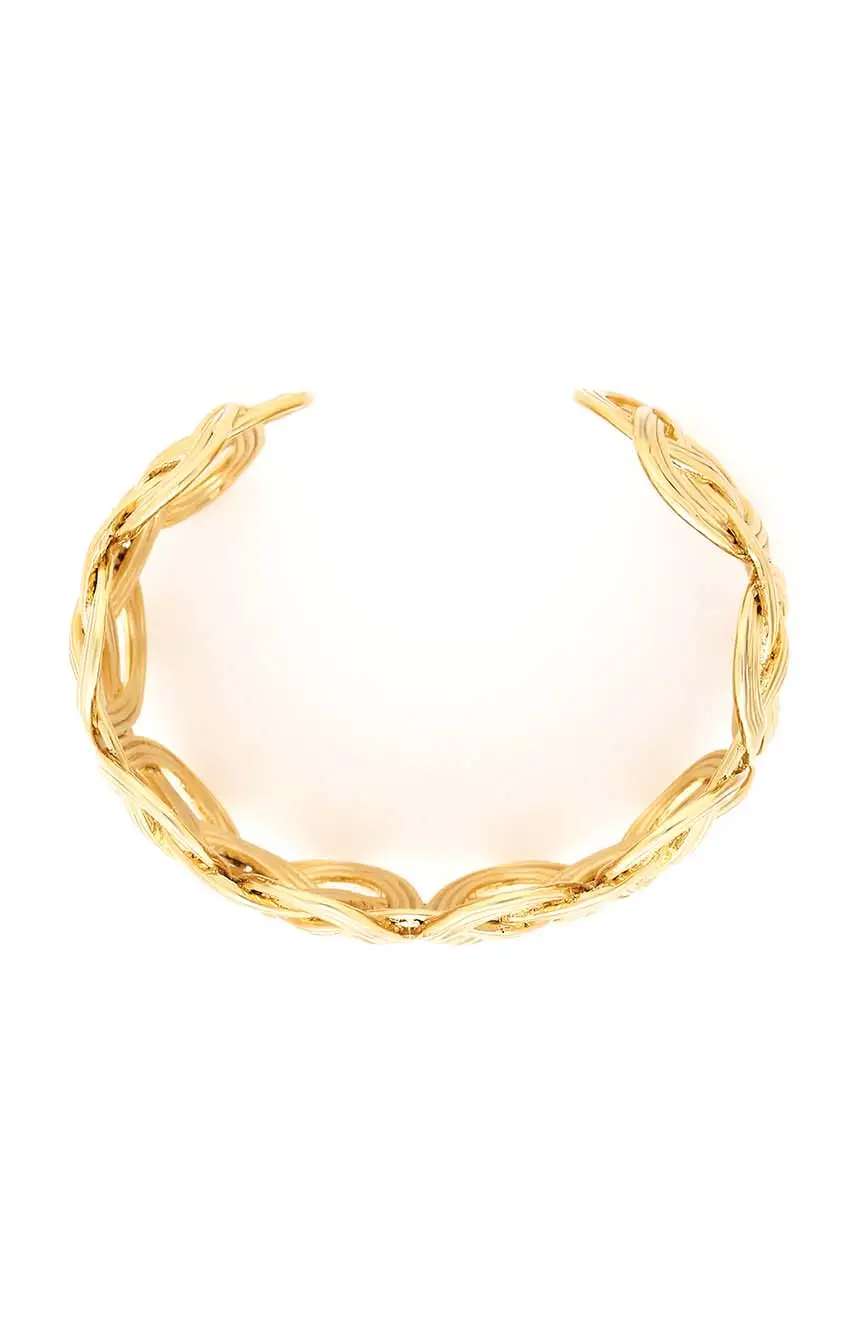 Ori Tao Shinimoki Golden rigid bracelet