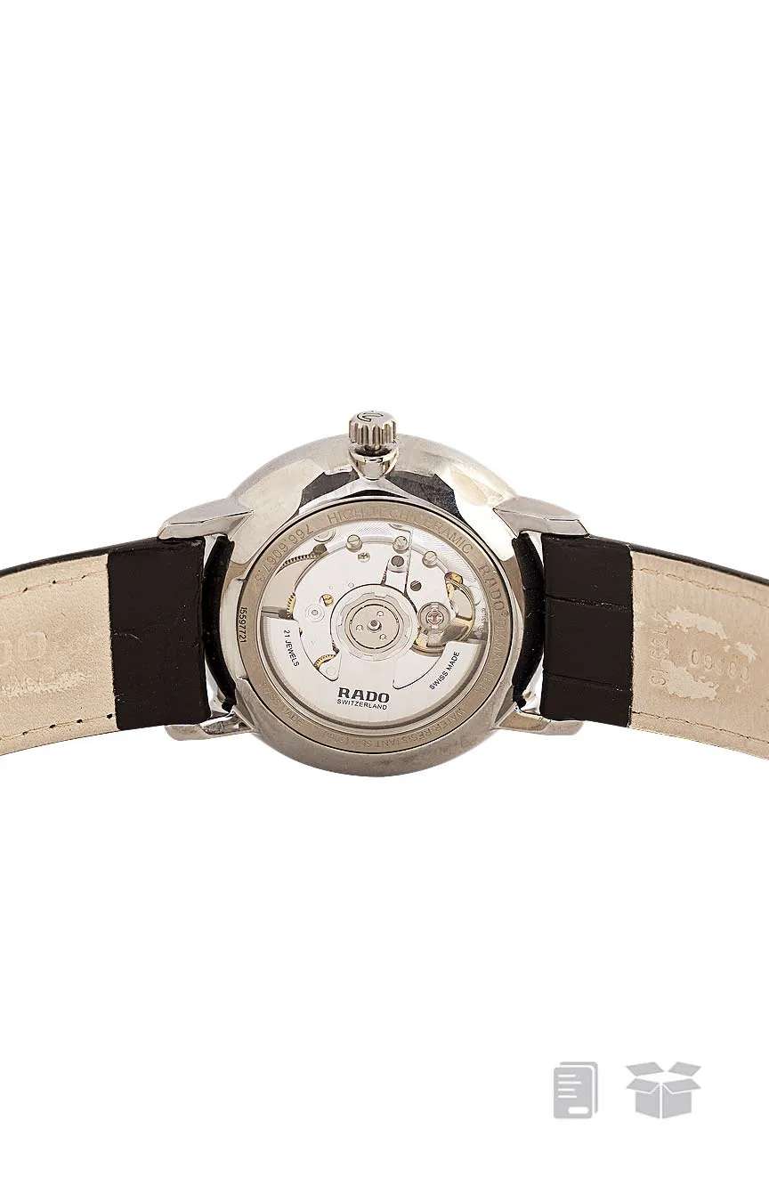 Rado DiaMaster Thinline Automatic White Dial Men's Watch