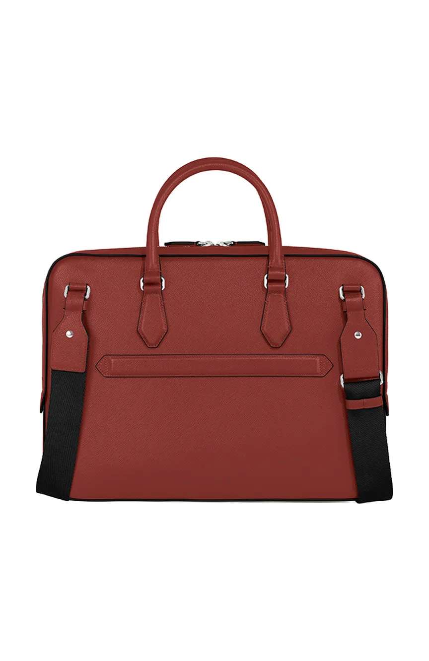 Montblanc Thin Briefcase In Sartorial Leather