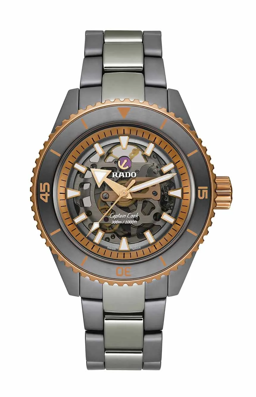 

Rado | Men's Captain Cook High Tech Ceramic Skeleton