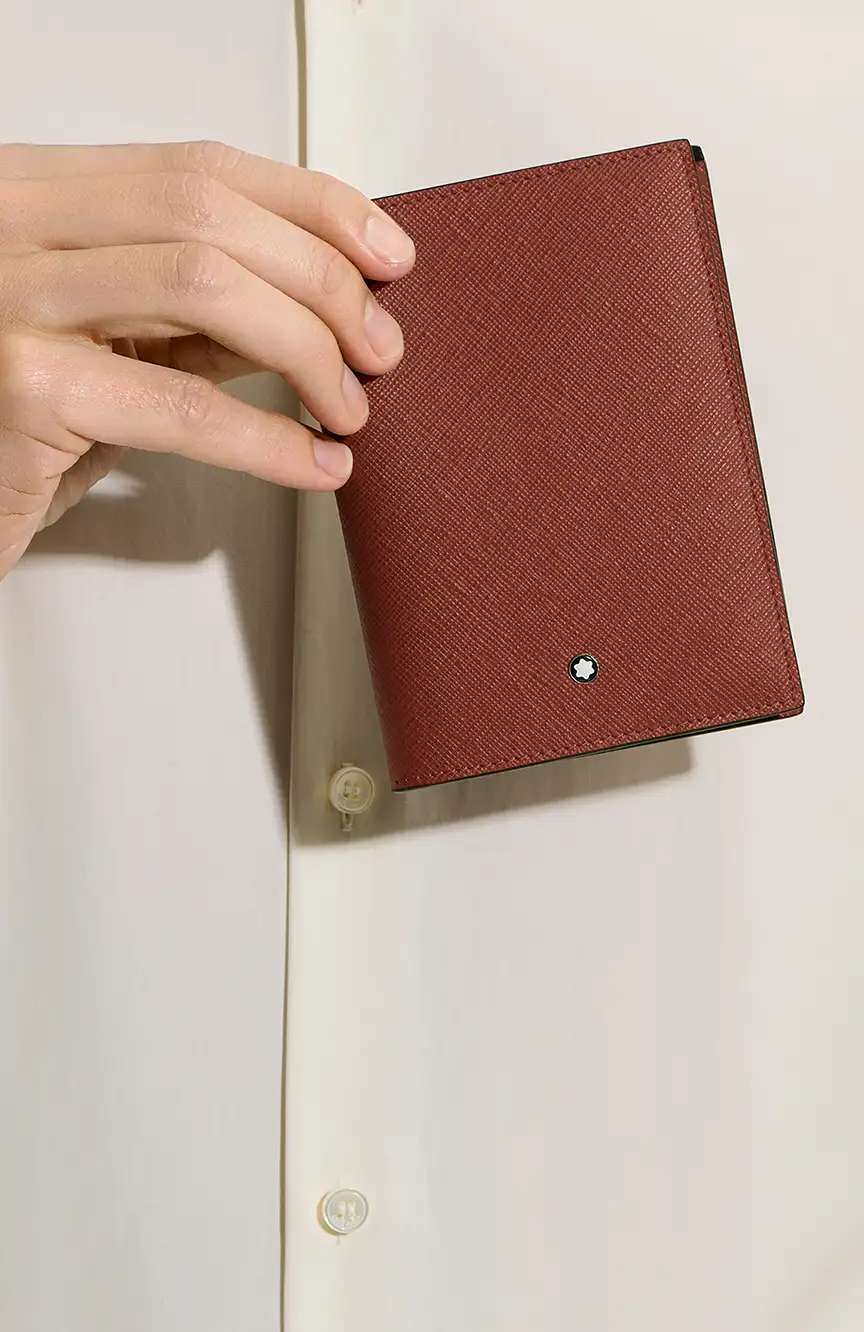 Montblanc Passport Holder in Sartorial Leather