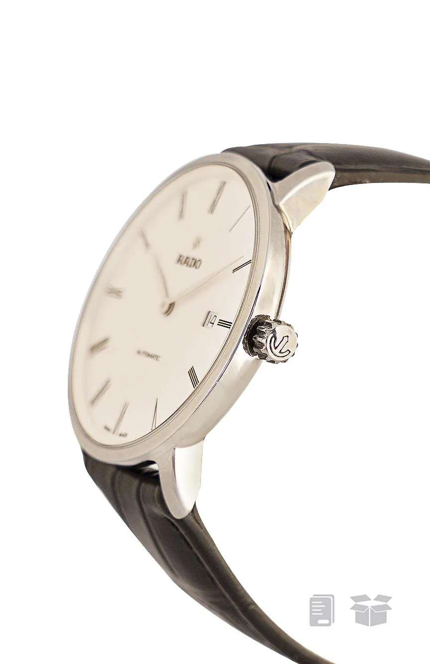 Rado DiaMaster Thinline Automatic White Dial Men's Watch