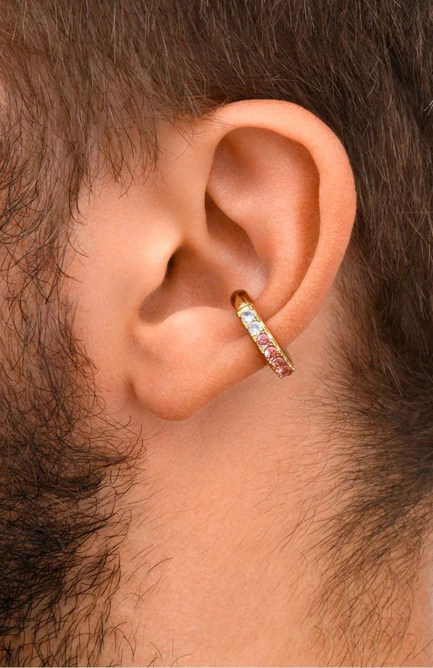 YParis Abbi Large Gold Earcuff