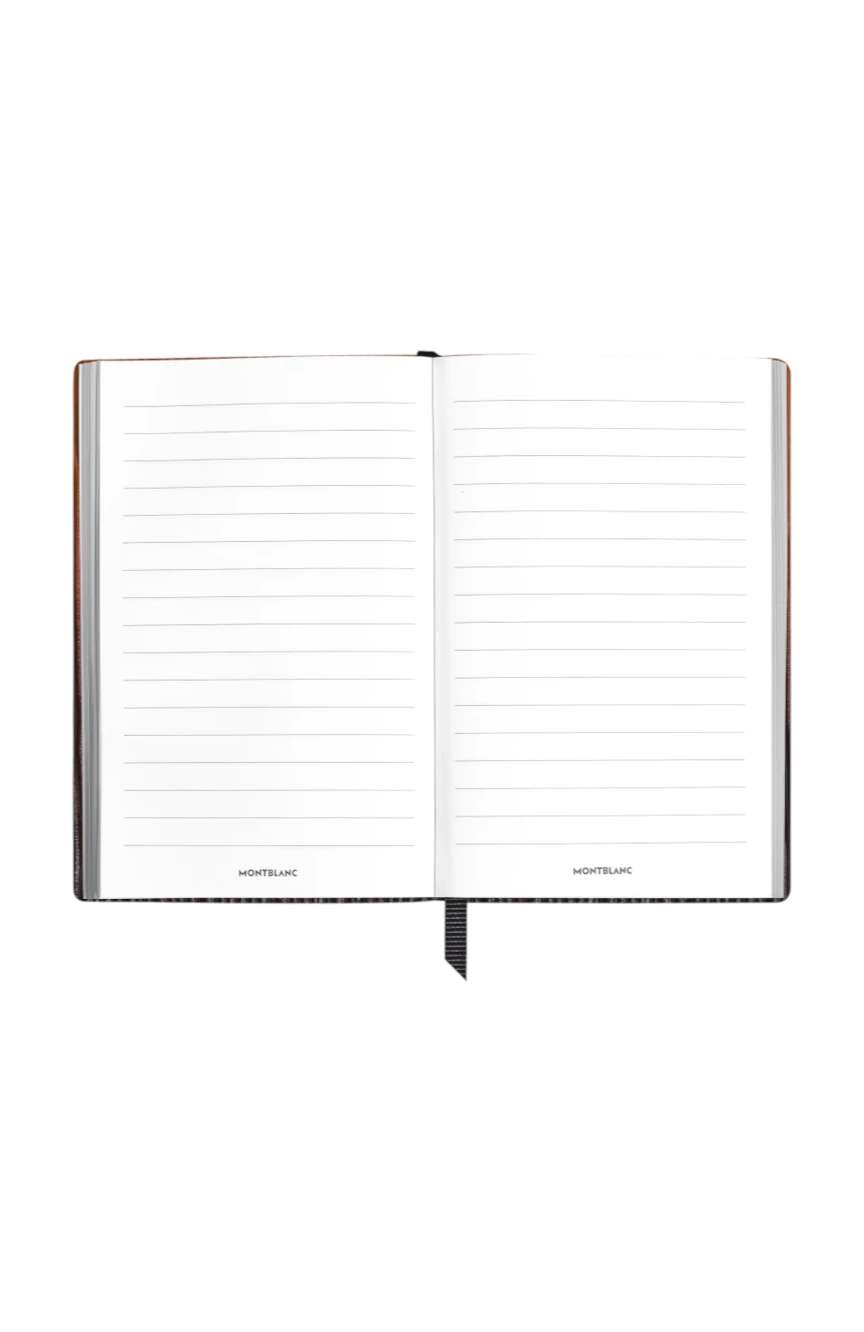 مون بلان Small Notebook in Corteccia Sfumato Leather Lined Pages