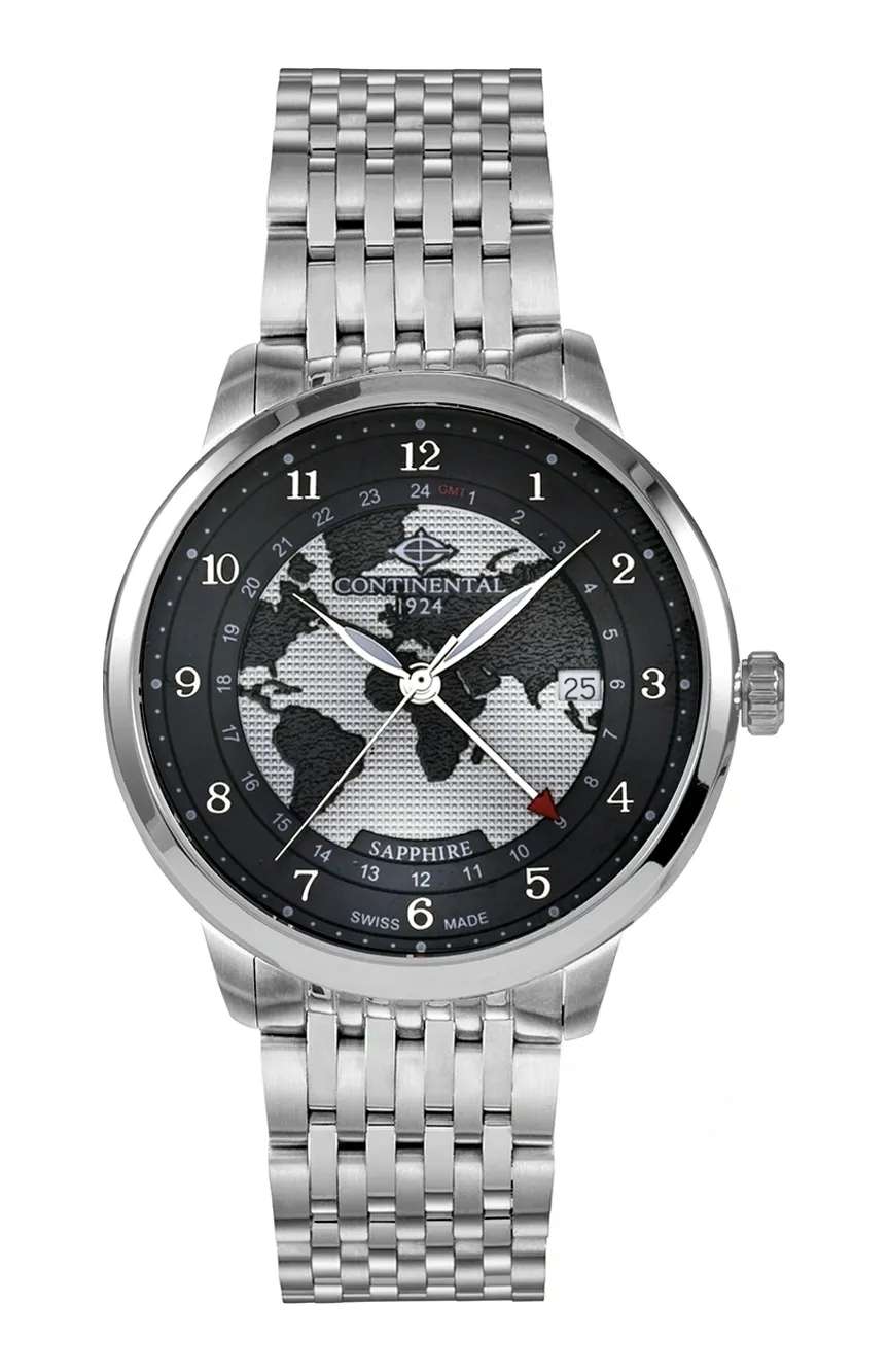 Continental Gents Silver Stainless Steel watch