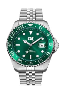 Cat Men Quartz Stainless Steel Watch
