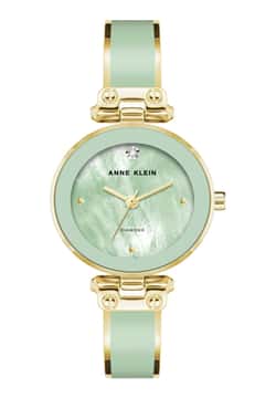 Anne Klein ساعة أنالوج بسوار مطلي من آن كلاين للنساء