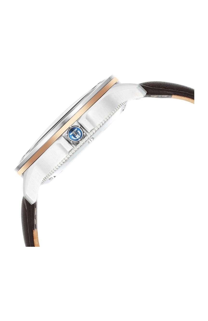 Titan Automatic Anthracite Dial Leather Strap Watch for Men